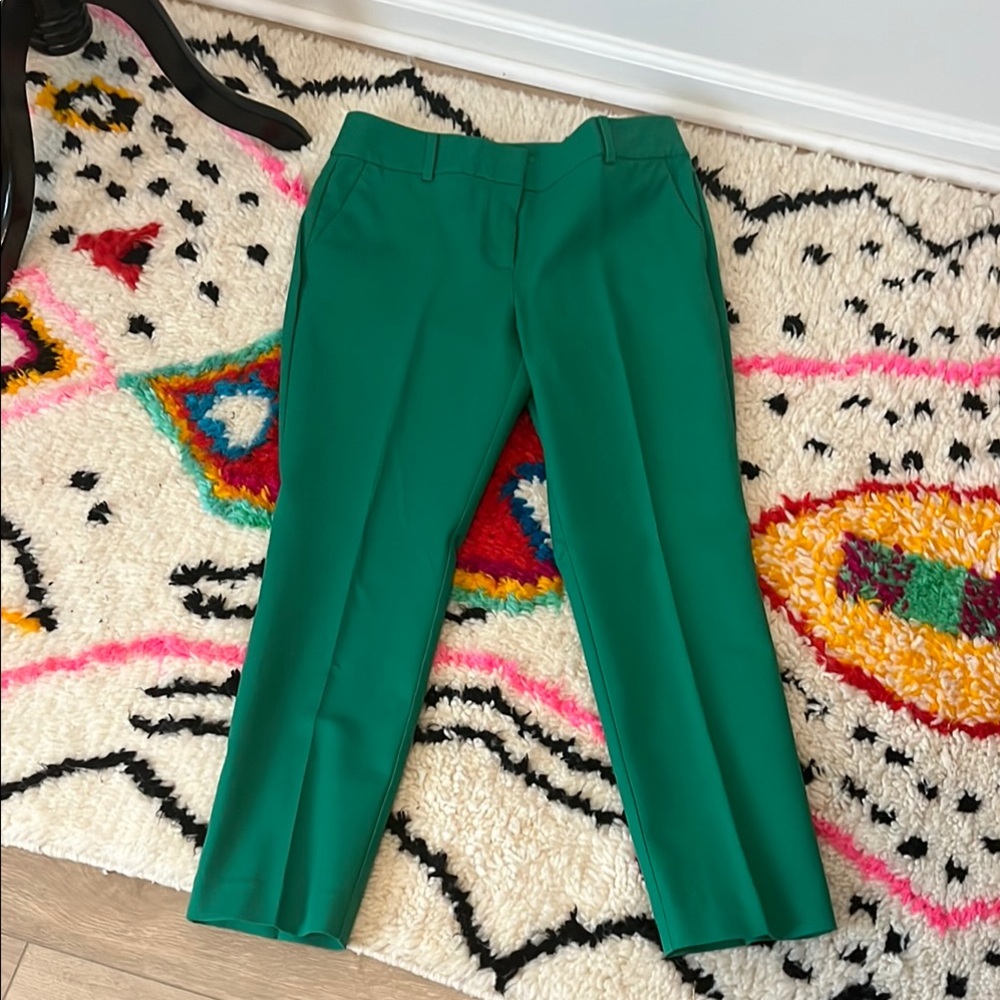 Vibrant Green Trousers